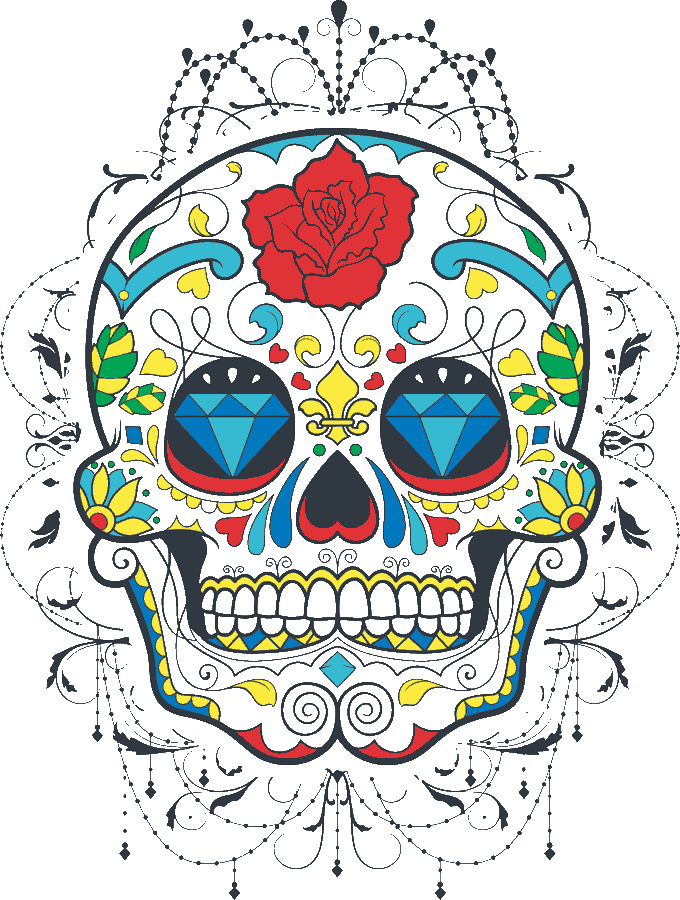 Calaveras moder